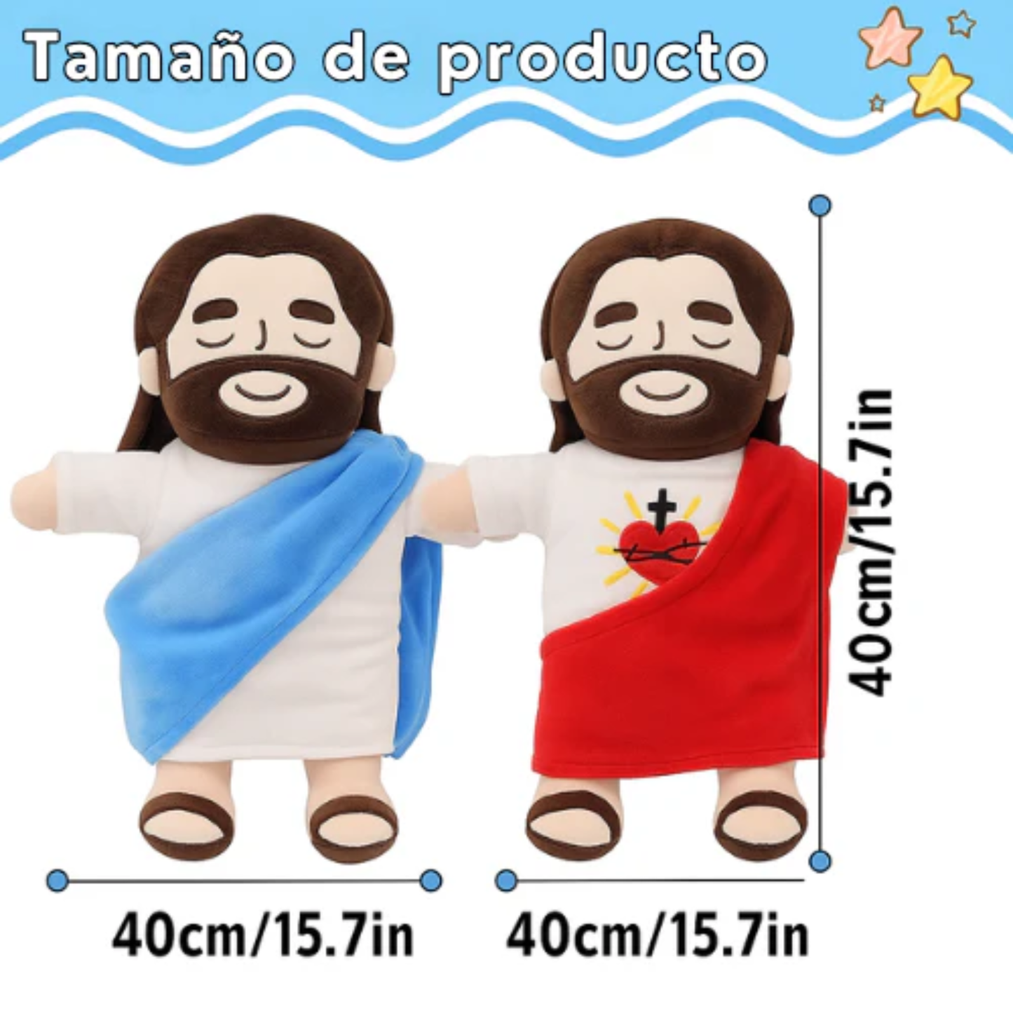 Peluche Breathing Jesus